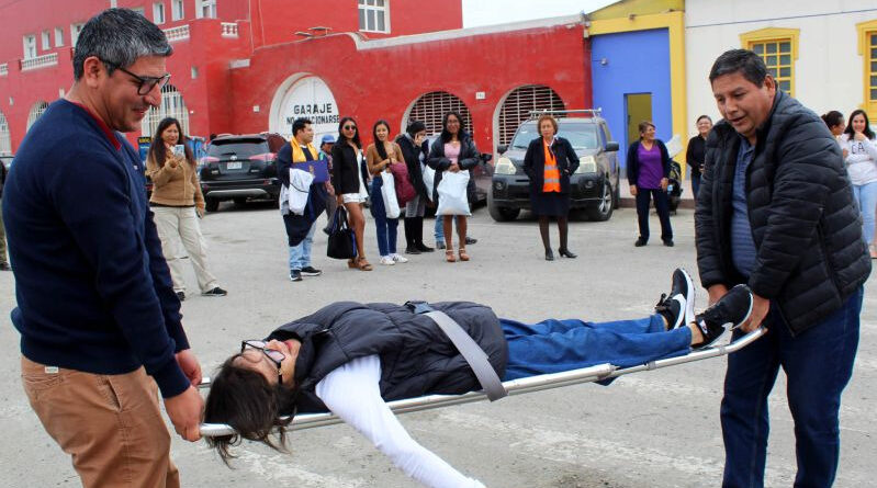 PARTICIPACIÓN ACTIVA ANTE EL SIMULACRO DE SISMO